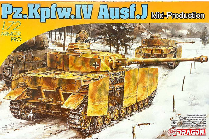 Pz.Kpfw.IV Ausf.J MID PRODUCTION (1:72) Dragon 7498