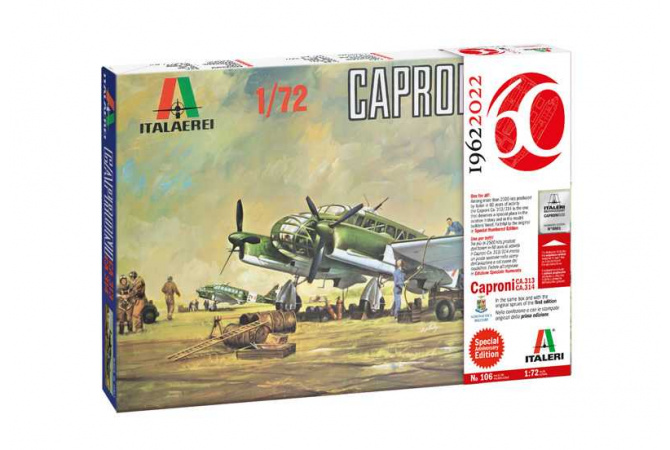 Caproni Ca. 313/314 (Vintage Limited Edition) (1:72) Italeri 0106