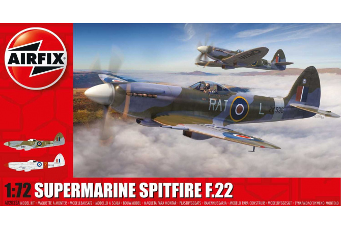 Supermarine Spitfire F.22 (1:72) Airfix A02033A