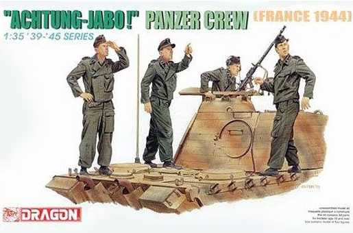 "ACHTUNG-JABO!" PANZER CREW (FRANCE 1944) (1:35) Dragon 6191