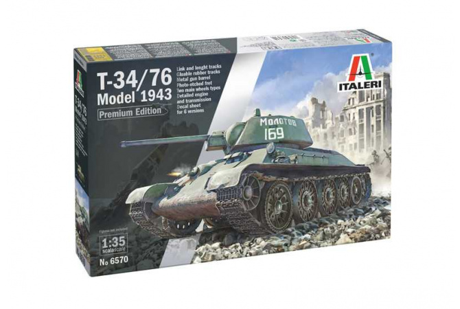T-34/76 Mod. 43 (1:35) Italeri 6570