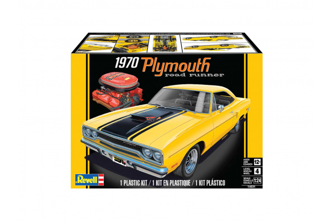 1970 Plymouth Roadrunner (1:24) Monogram 4531