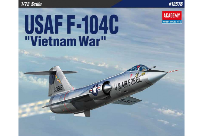USAF F-104C "Vietnam War" (1:72) Academy 12576