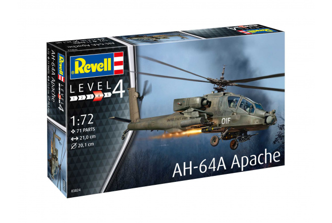 AH-64A Apache (1:72) Revell 03824