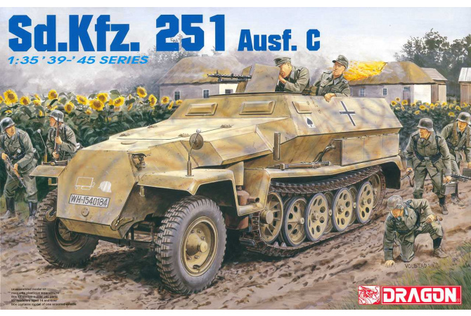 Sd.Kfz.251/1 Ausf.C (1:35) Dragon 6187