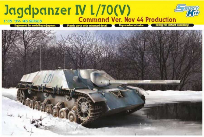Jagdpanzer IV L/70(V) Command Ver. Nov. 44 Production (1:35) Dragon 6978