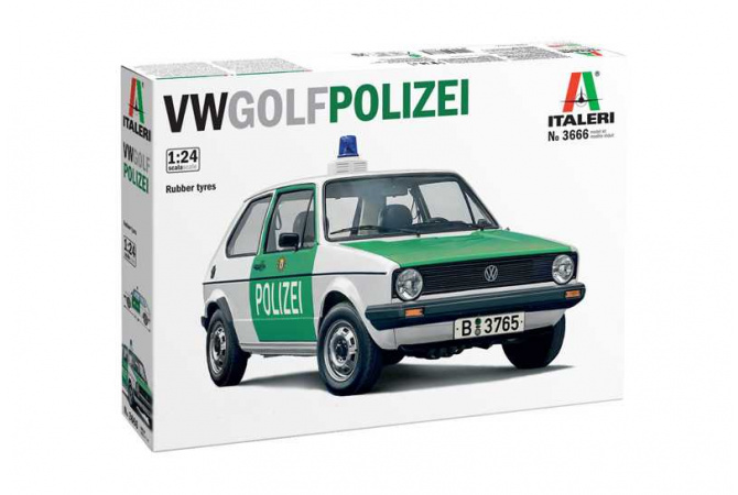 VW Golf "POLIZEI" (1:24) Italeri 3666