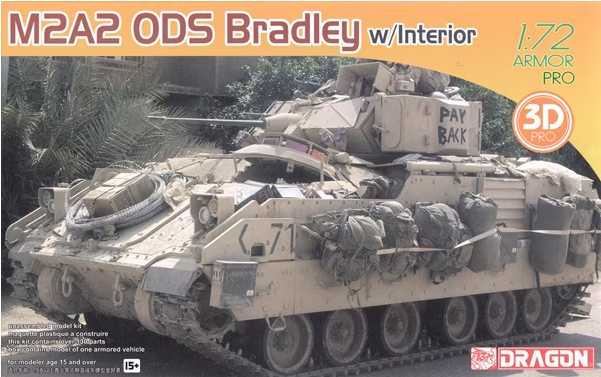 M2A2 ODS BRADLEY w/INTERIOR (1:72) Dragon 7414