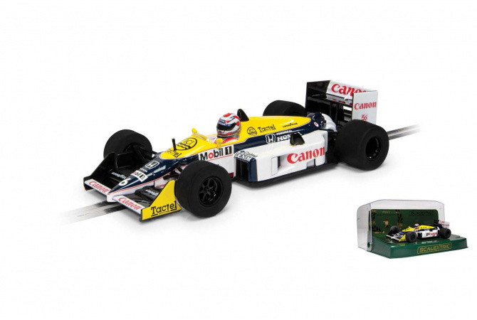 Autíčko Single Seater SCALEXTRIC C4309 - Williams FW11 - Nelson Piquet 1987 World Champion (1:32)(1:32) Scalextric C4309