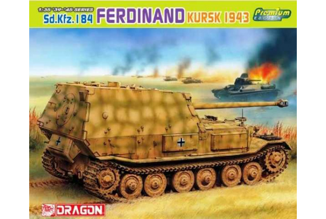 Sd.Kfz. 184 FERDINAND KURSK 1943 (PREMIUM EDITION) (1:35) Dragon 6495