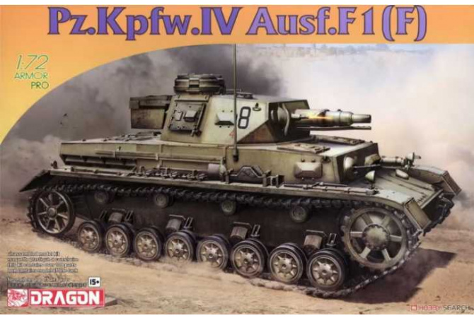 Pz.Kpfw.IV Ausf.F1(F) (1:72) Dragon 7609