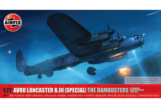 Avro Lancaster B.III (SPECIAL) 'THE DAMBUSTERS' (1:72) Airfix A09007A