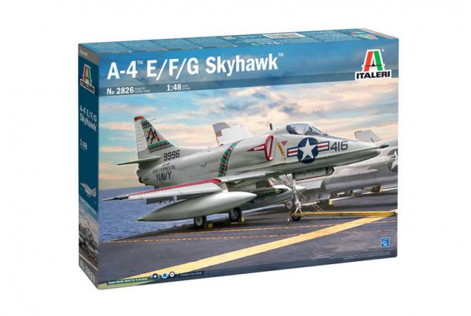 A-4 E/F/G Skyhawk (1:48) Italeri 2826