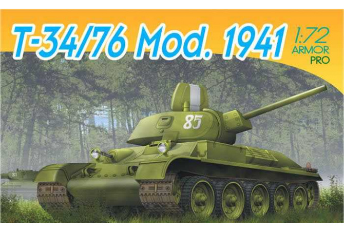 T-34/76 Mod.1941 (1:72) Dragon 7259