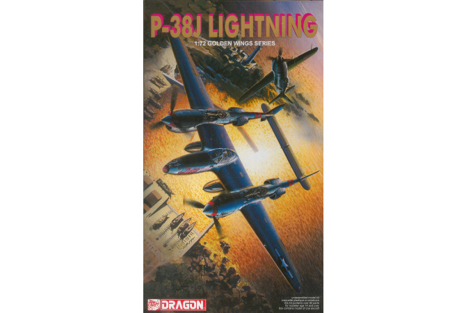 P-38J LIGHTNING (1:72) Dragon 5018