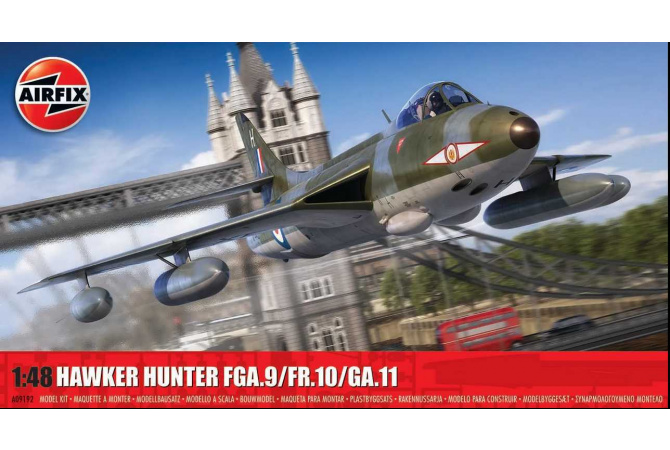 Hawker Hunter FGA.9/FR.10/GA.11 (1:48) Airfix A09192