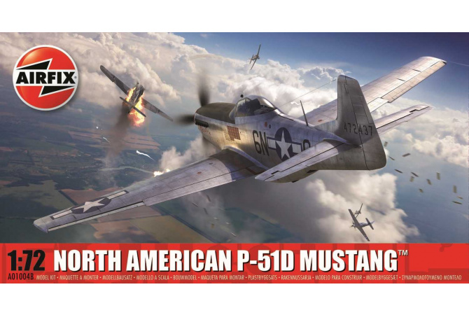 North American P-51D Mustang (1:72) Airfix A01004B
