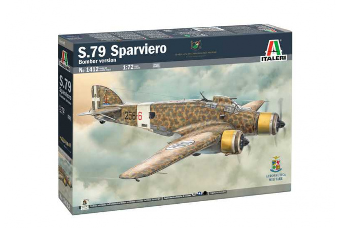 SM-79 Sparviero Bomber edition (1:72) Italeri 1412