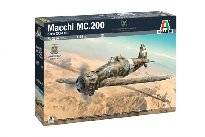 MACCHI MC.200 XXI serie (1:48) Italeri 2767