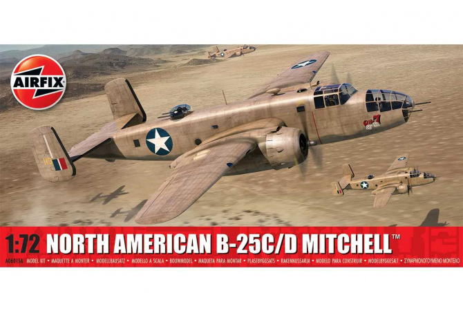 North American B-25C/D Mitchell (1:72) Airfix A06015A