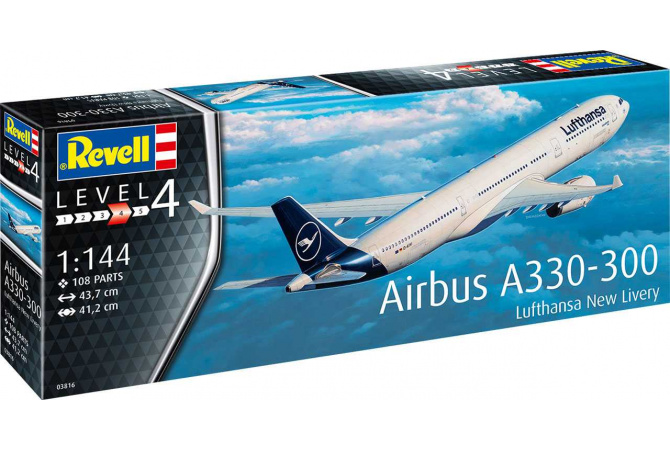 Airbus A330-300 - Lufthansa "New Livery" (1:144) Revell 03816