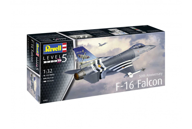 50th Anniversary F-16 Falcon (1:32) Revell 03802