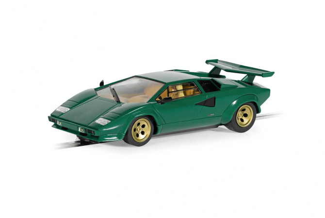 Autíčko Street SCALEXTRIC C4500 - Lamborghini Countach - Green (1:32)(1:32) Scalextric C4500