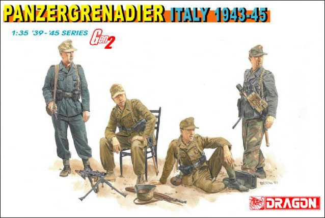PANZERGRENADIER (ITALY 1943-45) (1:35) Dragon 6348