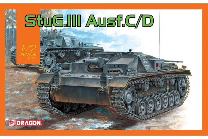 StuG.III Ausf.C/D (1:72) Dragon 7553