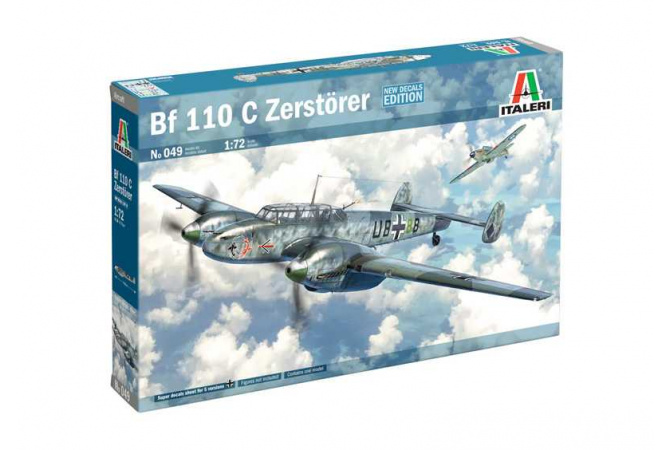 Bf-110 C3/C4 Zerstörer (1:72) Italeri 0049