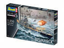 Battleship BISMARCK (1:350) Revell 05040 - Box