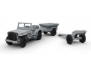 Willys Jeep, Trailer & 6PDR Gun (1:72) Airfix A02339 - model