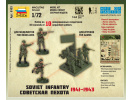 Soviet Infantry 1941 (1:72) Zvezda 6103 - Zadní box