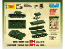 Soviet Heavy Tank KV-1 (1:100) Zvezda 6141 - Zadní box