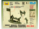 Soviet Medical Personnel 1941-42 (1:72) Zvezda 6152 - Zadní box