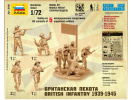 British Infantry 1939-42 (1:72) Zvezda 6166 - Zadní box