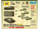 Self-propelled Gun SU-152 (1:100) Zvezda 6182 - Zadní box