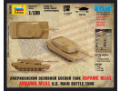 Abrams M1 A1 (1:100) Zvezda 7405 - Zadní box