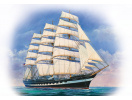 "Kruzenshtern" Sailingship (1:200) Zvezda 9045 - Obrázek