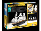 "Kruzenshtern" Sailingship (1:200) Zvezda 9045 - Box_zadni