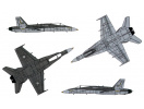 F/A-18C/D WILD WEASEL (1:72) Italeri 0016 - Barvy