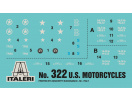 U.S. MOTORCYCLES WW2 (1:35) Italeri 0322 - Obsah