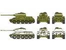 T-34/85 (1:72) Italeri 7515 - Barvy