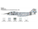 TF-104 G Starfighter (1:32) Italeri 2509 - Barvy