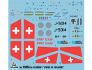 Model Kit letadlo 1385 – F/A 18 SWISS AIR FORCE (1:72)(1:72) Italeri 1385 - Obsah