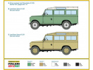 Model Kit auto 6542 – LAND ROVER III 109 „Guardia Civil“ (1:35)(1:35) Italeri 6542 - Box_zadní