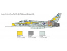 F-100F SUPER SABRE (1:72) Italeri 1398 - Barvy