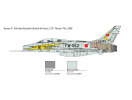 F-100F SUPER SABRE (1:72) Italeri 1398 - Barvy