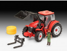 Tractor with loader incl. figure (1:20) Revell 00815 - Model