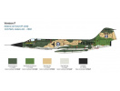 F-104 STARFIGHTER G/S - Upgraded Edition RF version (1:32) Italeri 2514 - Barvy